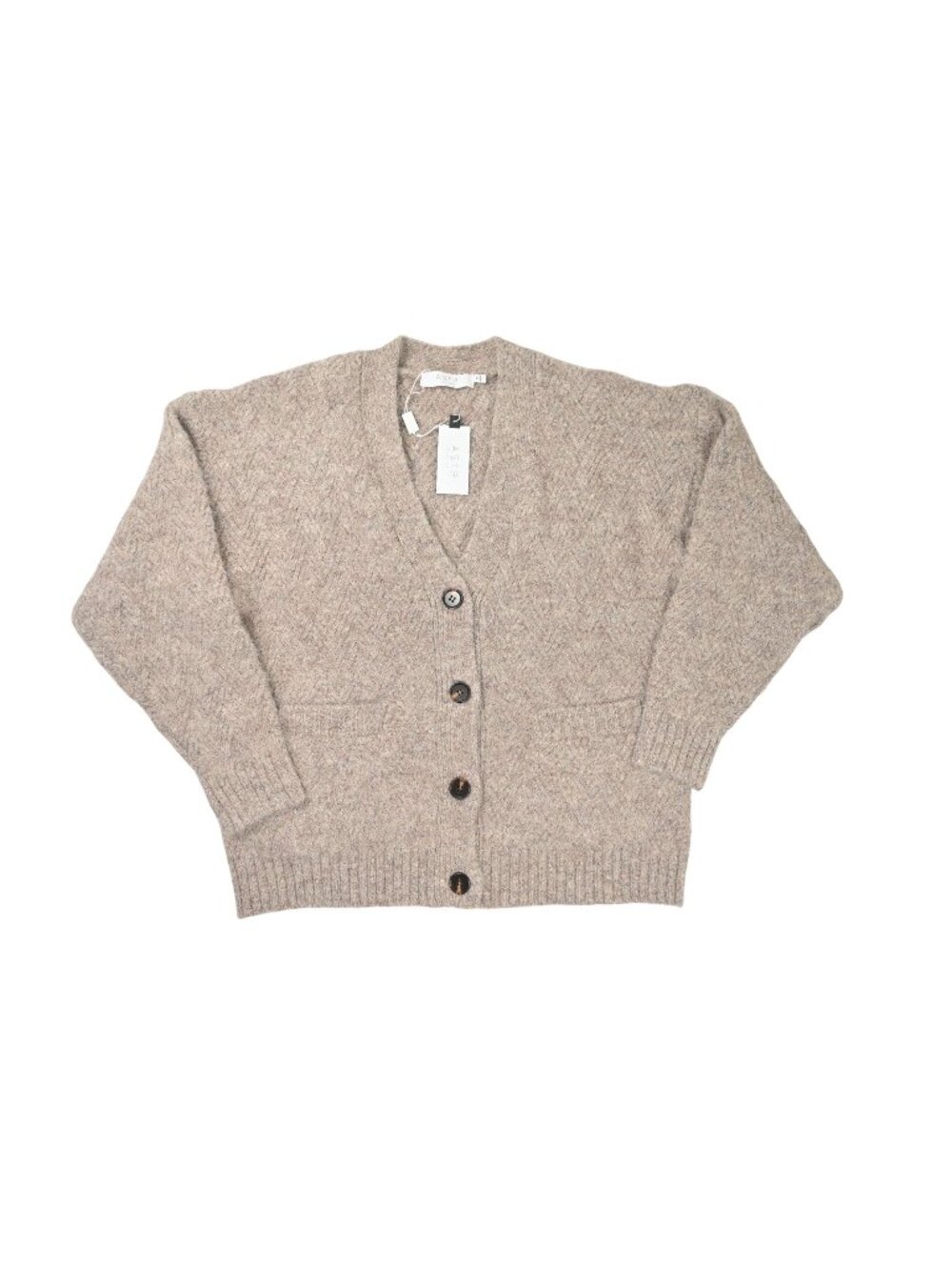 ASTR The Label Charli Cardigan ACT17626B in Taupe